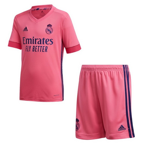 Camiseta Real Madrid Segunda equipo Niños 2020-21 Rosa